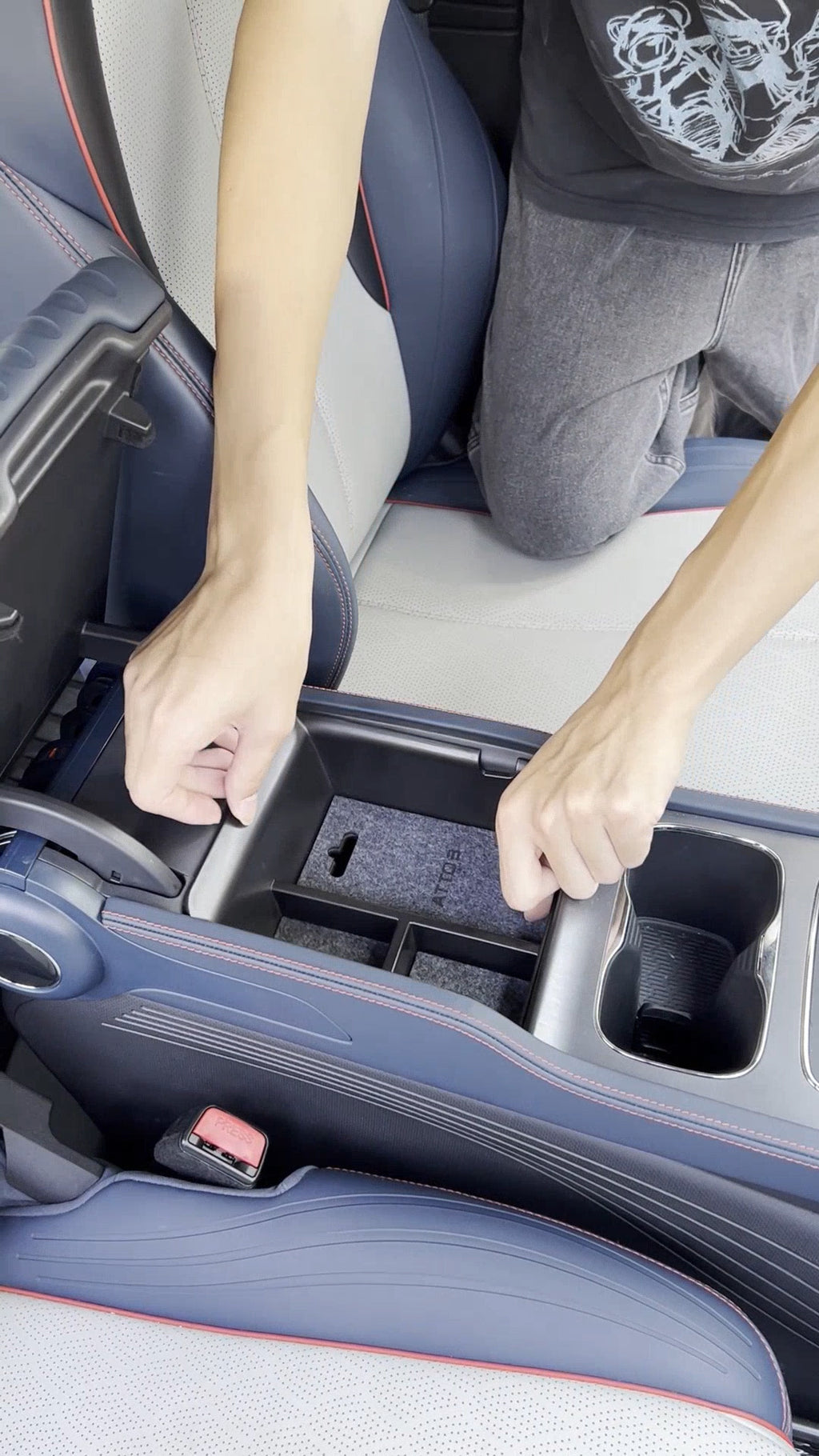 BYD Atto 3 Armrest Storage Box